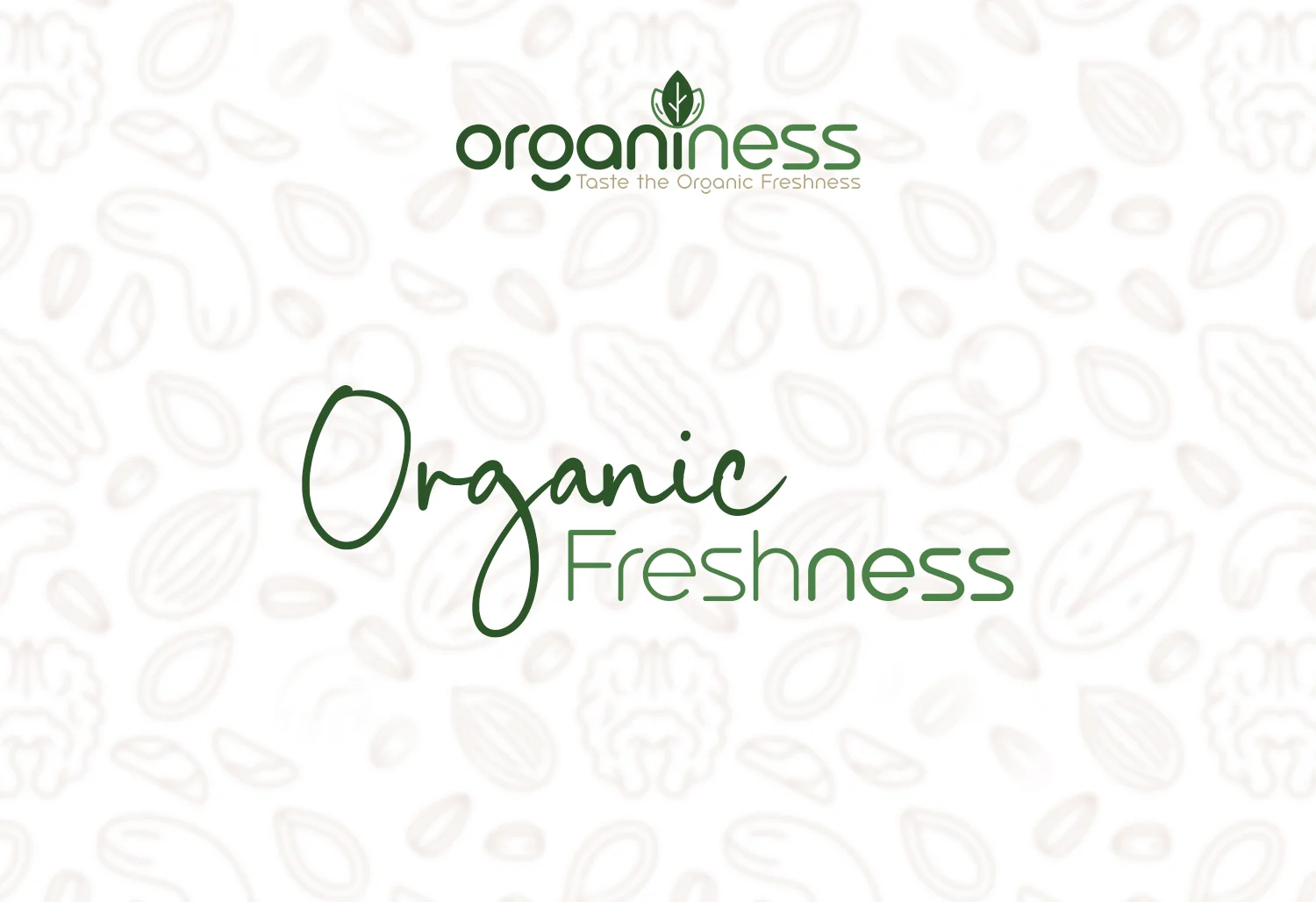 Organiness Freshness natural food awareness post
