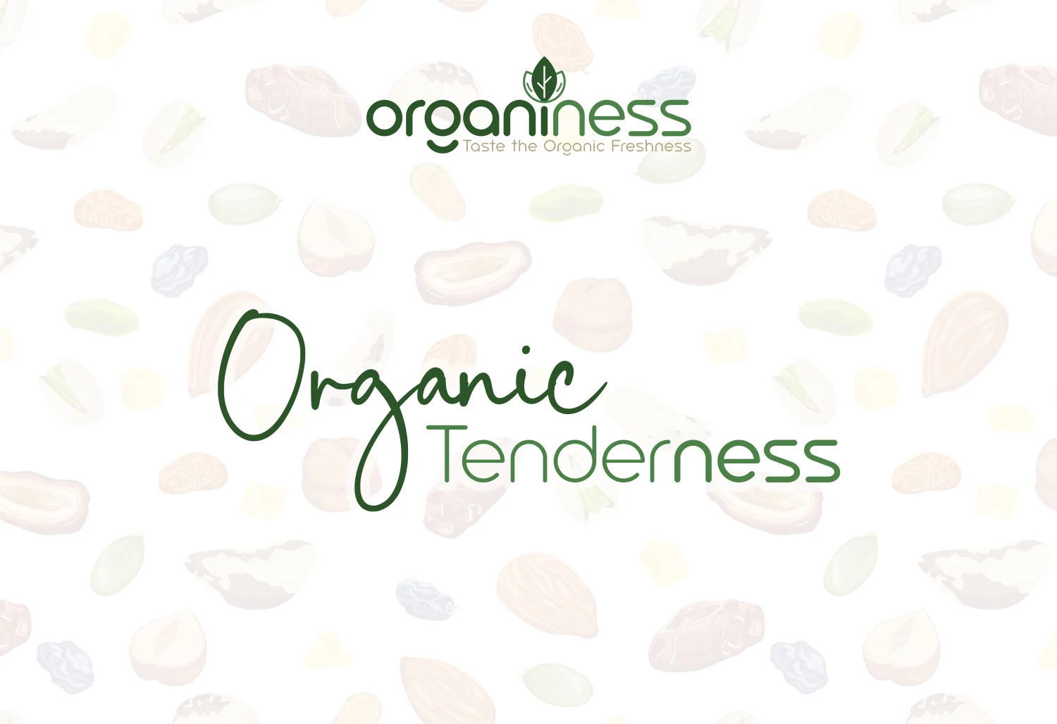 Organiness Tenderness soft natural food concept post